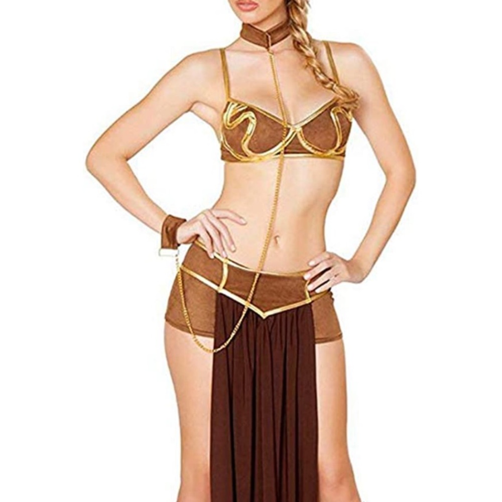 Princess Leia “slave” costume, Halloween Star Wars